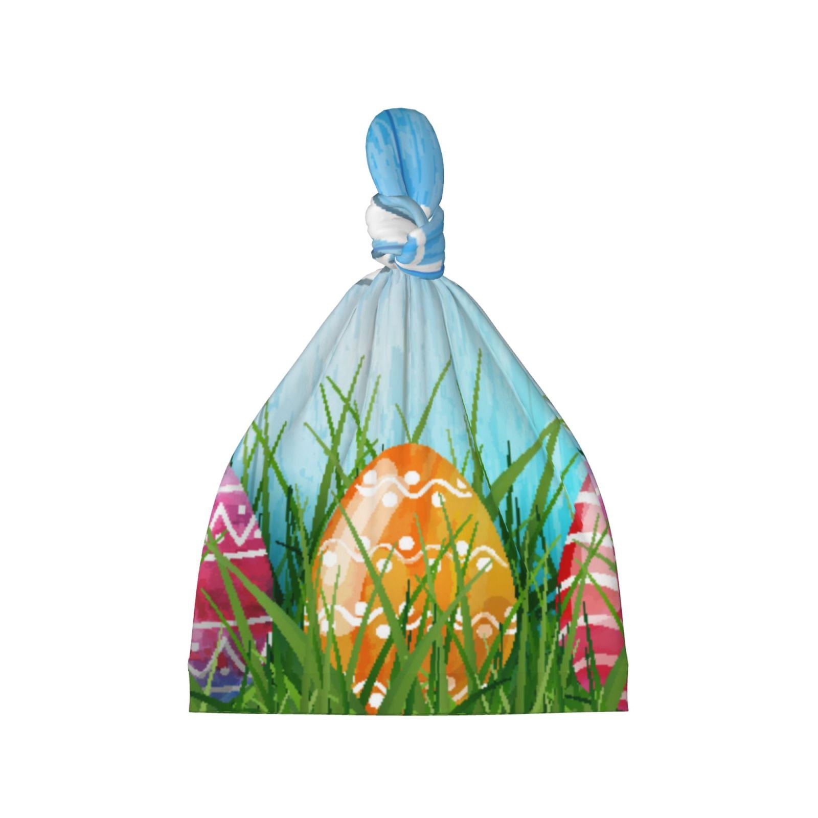 Naloa Happy Easter Baby Newborn Hats, Infant Knotted Baby Hat, Beanie Top  Knot Caps for Baby Boys Girls, image size:1600x1600