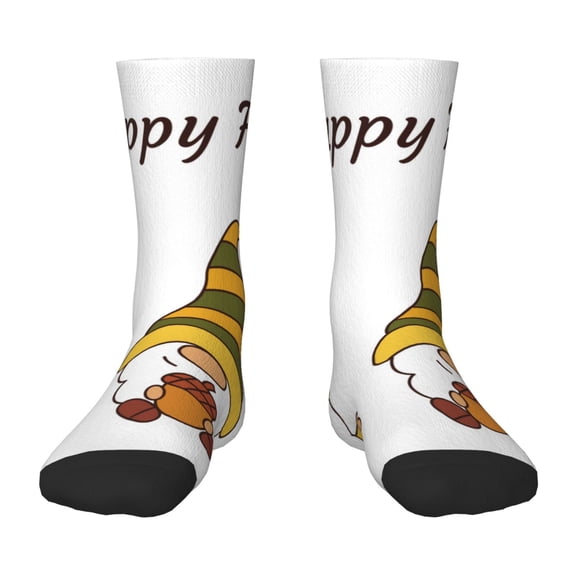 Naloa Happy Fall Kids Socks Unisex Kids and Toddlers' Crew Socks, ,1 Pairs