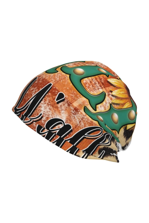 Happy Fall Y'All Beanie for Men Women Knitted Unisex Winter Hat Beanies Cap Knit Cuffed Beanies Hats