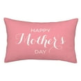 thumbnail image 1 of Naloa Happy Mother's Day Pillow Covers, Throw Pillow Case Cushion Covers,Cushion for Bedroom,Couch,Home-20"x30", 1 of 6