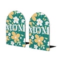 thumbnail image 1 of Naloa Happy Mother's Day1 2 Pcs Bookend Large Capacity Office Book Ends for Home Office Library School Study Decoration, 1 of 8