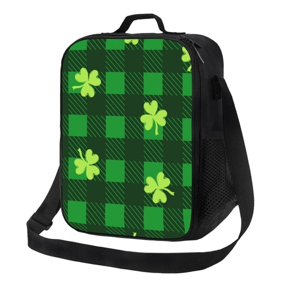 Naloa Happy St. Patrick's Day5 Lunch box Lunch bag for men women Large capacity Lunchbox Insulated Lunch bag Lunch box cooler