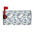 thumbnail image 1 of Naloa Hawaii Palms Mailbox Covers Magnetic Post Box Cover Post Letter Box Cover Garden Decor-21x18 in, 1 of 8