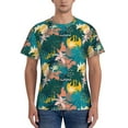 thumbnail image 1 of Naloa Hawaiian Style Men's T-Shirt Sport T-shirt Men's Basic Tee Casual Men's Shirt, Round Neck, Short Sleeves - XX-Large, 1 of 5