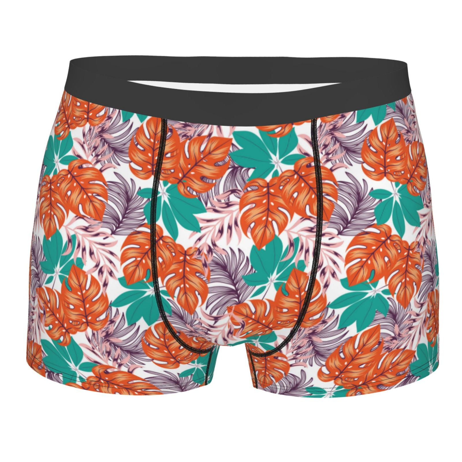 Naloa Hawaiian Style Print Mens Underwear - Boxers for Men, Classic ...