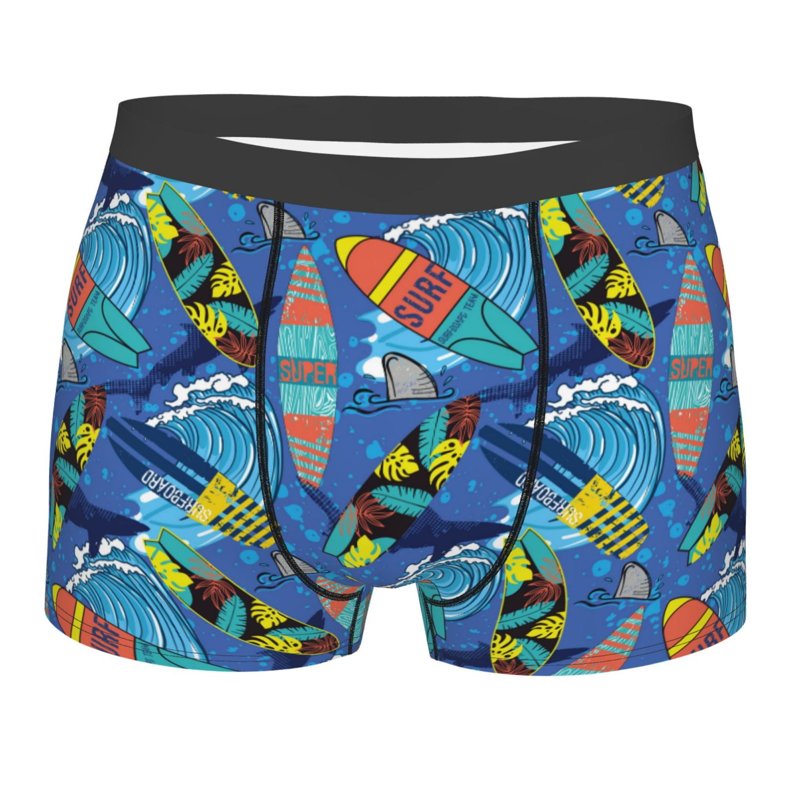 Naloa Hawaiian Style Print Mens Underwear - Boxers for Men, Classic ...