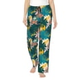 thumbnail image 1 of Naloa Hawaiian Style Print Women’s Ultra-Soft Comfy Pajama Lounge Pants with Pockets & Drawstring, 1 of 8