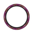 thumbnail image 1 of Naloa Heart Confetti on Glitter Elastic Steering Wheel Cover, Auto Steering Wheel Cover – 15 Inch, Fit Suvs,Vans Cars,Trucks, 1 of 6