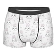 thumbnail image 1 of Naloa Heart Rabbit Print Mens Underwear - Boxers for Men, Classic Briefs for Men, 1 of 9