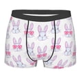 thumbnail image 1 of Naloa Heart Rabbit Print Mens Underwear - Boxers for Men, Classic Briefs for Men, 1 of 1