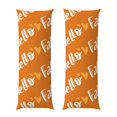 thumbnail image 1 of Naloa Hello Fall Body Pillow Cover, Pillowcases with Hidden Zipper Breathable Long Pillow Case (Pillows are not included,20x54 inch), 1 of 1
