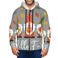 thumbnail image 1 of Naloa Hello Fall Gnomes Men’s Hoodies, Zip up Hoodie, Sweatshirts,Hoodies for Men Sizes S-3XL-Small, 1 of 5