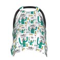 thumbnail image 1 of Naloa Hello Summer Baby Car Seat Cover, Breathable Baby Carrier Cover, Multiuse Baby Carrier Cover & Nursing Breastfeeding Cover, 1 of 5