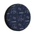 thumbnail image 1 of Naloa Hockey Players PVC Leather Spare Tire Wheel Cover Spare Tire Cover, for Car Truck SUV Camper Trailer Universal Fit(14-17in)-15 inch, 1 of 6
