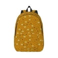 thumbnail image 1 of Naloa Honey Bee Gnomes Canvas Backpack for Men Women Rucksack Casual Travel Daypack College Tote Satchel Bookbag for Teens-Small, 1 of 7