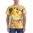 thumbnail image 1 of Naloa Honey Bee Men's T-Shirt Sport T-shirt Men's Basic Tee Casual Men's Shirt, Round Neck, Short Sleeves -, 1 of 5
