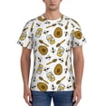thumbnail image 1 of Naloa Honey Men's T-Shirt Sport T-shirt Men's Basic Tee Casual Men's Shirt, Round Neck, Short Sleeves - XX-Large, 1 of 5