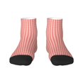 thumbnail image 1 of Naloa Houndstooth With Red And White Ankle Socks for Women Non Slip Socks No Show Socks Classic Low Cut Casual Socks Casual Socks, 1 of 7