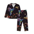 thumbnail image 1 of Naloa Humming Bird Pajamas for Women Set, Womens Pajama Sets, Lounge Sets for Women, 2pjs for Women-X-Large, 1 of 7