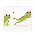 thumbnail image 1 of Naloa Hunting Frog Dish Drying Mat for Kitchen Counter, Heat Resistant Drainer Mats, Absorbent Draining Mat,Dish Rack Pad,16"x18", 1 of 1
