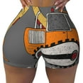 thumbnail image 1 of Naloa I Like Big Digger Biker Shorts for Women Seamless Scrunch Short Women’s Yoga Shorts for Gym Running Sport Shorts - X-Large, 1 of 9