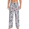 thumbnail image 1 of Naloa I Love USA Pajama Pants Men, PJ Bottoms, Sleep & Lounge Pants-XX-Large, 1 of 6