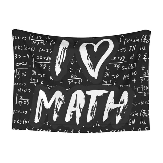 Naloa I love Math Dog Blanket, 3 Sizes Cat Blanket for Indoor Cats Large Medium Small Dog Gifts-Large