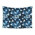 thumbnail image 1 of Naloa Ice Blue Heart Dog Blanket, 3 Sizes Cat Blanket for Indoor Cats Large Medium Small Dog Gifts-Medium, 1 of 8
