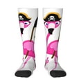 thumbnail image 1 of Naloa It'S Flamazing To Be A Pirate Knee Socks, High Socks Long Stretchy Sock Women Knee High Stocking, Long Socks for Women, 1 of 6