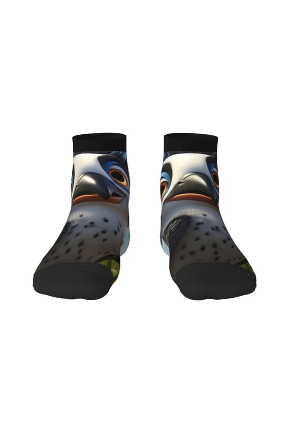 Joyful Animated Bird Ankle Socks for Women Non Slip Socks No Show Socks Classic Low Cut Casual Socks Casual Socks