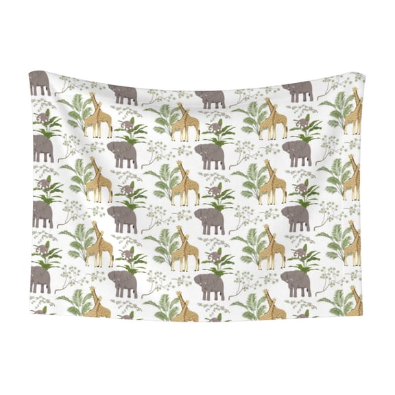 Naloa Jungle Animal Dog Blanket, 3 Sizes Cat Blanket for Indoor Cats Large Medium Small Dog Gifts-Small
