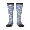 thumbnail image 1 of Naloa Kawaii Corgi Thigh High Socks Extra Long Stretchy Sock Women Over Knee High Opaque Stocking Daily Wear, 1 of 6