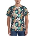 thumbnail image 1 of Naloa Labrador Retriever Dog Men's T-Shirt Sport T-shirt Men's Basic Tee Casual Men's Shirt, Round Neck, Short Sleeves - XX-Large, 1 of 5