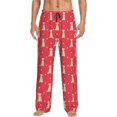 thumbnail image 1 of Naloa Labrador Retriever Dog Pajama Pants Men, PJ Bottoms, Sleep & Lounge Pants-X-Large, 1 of 6