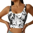 thumbnail image 1 of Naloa Labrador Retriever Dog Sports Bras for Women, High Support Bra with Removable Pads, Comfortable - XX-Large, 1 of 9
