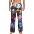 thumbnail image 1 of Naloa Lady Duck Pajama Pants Men, PJ Bottoms, Sleep & Lounge Pants-Small, 1 of 6