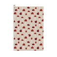 thumbnail image 1 of Naloa Ladybug With Mushroom Golf Towel Golf Gift for Men and Women Golf Towel with Carabiner Clip to Quickly Remove Mud, Dirt and Sweat, 1 of 8