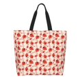 thumbnail image 1 of Naloa Ladybugs With Heart Spots Tote Bag for Women Large Capacity Shoulder Bag for College Work Travel Shopping, 1 of 8