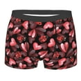 thumbnail image 1 of Naloa Ladybugs and Red Hearts Print Mens Underwear - Boxers for Men, Classic Briefs for Men, 1 of 9