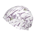 thumbnail image 1 of Naloa Lavender Flowers Beanie for Men Women Knitted Unisex Winter Hat Beanies Cap Knit Cuffed Beanies Hats, 1 of 7