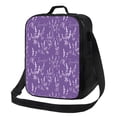 thumbnail image 1 of Naloa Lavender Flowers Lunch box Lunch bag for men women Large capacity Lunchbox Insulated Lunch bag Lunch box cooler, 1 of 1