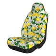 thumbnail image 1 of Naloa Lemon Seamless Pattern Oil Painting Effect Car Seat Covers 2PCs Front Car Seat Covers Universal fit for Most Cars SUVs and Trucks - 2 PCS, 1 of 5
