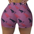 thumbnail image 1 of Naloa Leopard Print Biker Shorts for Women Seamless Scrunch Short Women’s Yoga Shorts for Gym Running Sport Shorts - X-Large, 1 of 9