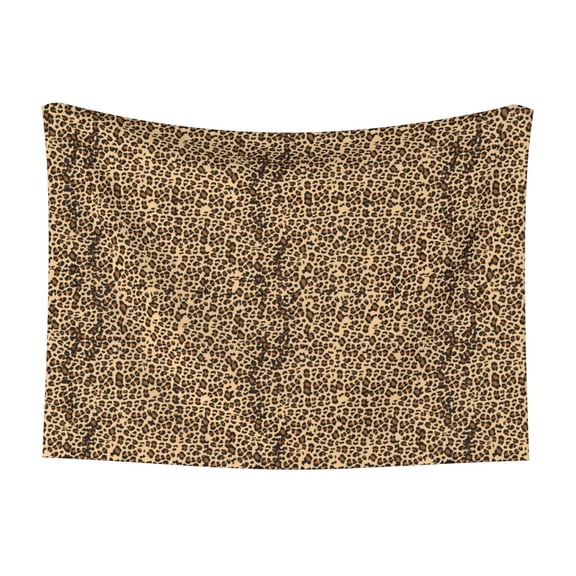 Naloa Leopard Print Brown Dog Blanket, 3 Sizes Cat Blanket for Indoor Cats Large Medium Small Dog Gifts-Small