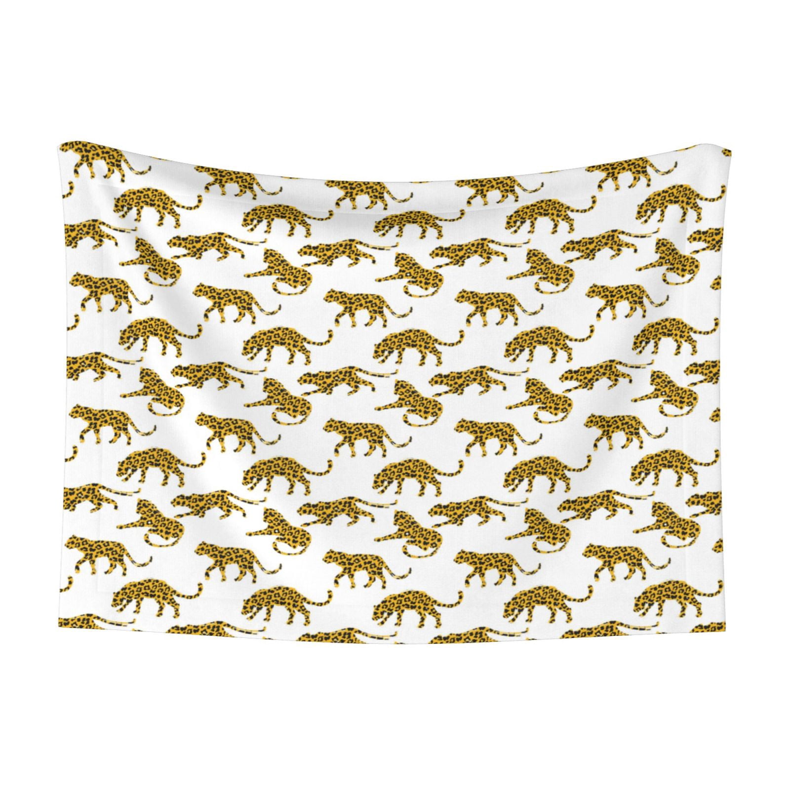 Naloa Leopard Print Dog Blanket, 3 Sizes Cat Blanket for Indoor Cats Large Medium Small Dog Gifts-Small