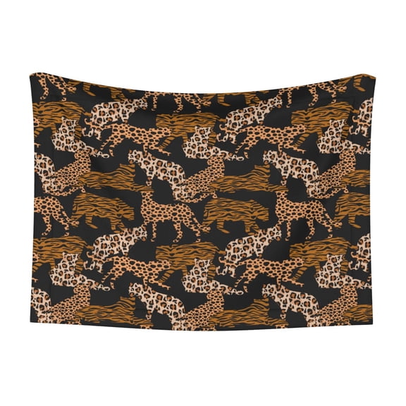 Naloa Leopard Print Dog Blanket, 3 Sizes Cat Blanket for Indoor Cats Large Medium Small Dog Gifts-