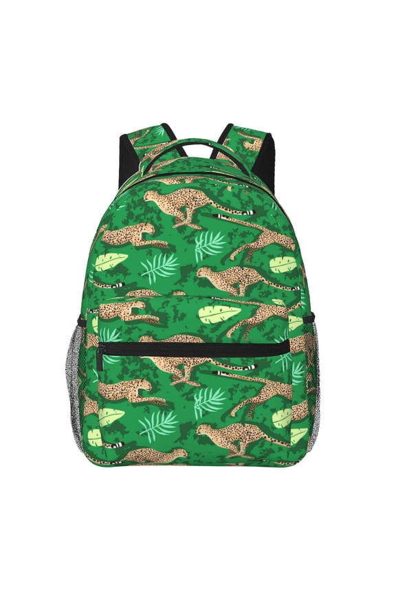 Leopard Print Print Solid Color Tie Formal Necktie for MenSuitable for business, daily life, work