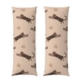 thumbnail image 1 of Naloa Leopard Print Super Soft 20x60 Body Pillow Case,Long Side Hidden Zipper（PILLOWS ARE NOT INCLUDED）, 1 of 1