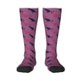 thumbnail image 1 of Naloa Leopard Print Thigh High Socks Extra Long Stretchy Sock Women Over Knee High Opaque Stocking Daily Wear, 1 of 6