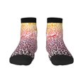 thumbnail image 1 of Naloa Leopard Skins And Heads Ankle Socks for Women Non Slip Socks No Show Socks Classic Low Cut Casual Socks Casual Socks, 1 of 7
